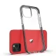 Caurspīdīgs vāciņš Spring Case iPhone 13 mini, tumši zils