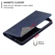 Huawei P50 Geometric Pattern Leather Stand Case Cover - Blue | Vāks Maciņš Maks Grāmatiņa Apvalks
