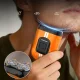 MAXGROOM M-501 elektriskais skuveklis, IPX7, 8000 RPM, oranžs