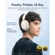 Baseus Bass BH1 NC bezvadu austiņas ar ANC, Starlight Off-White