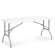 Saliekams dārza un banketu galds MultiGarden 153x70 cm, balts