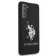 Samsung Galaxy S21 (SM-G991) US Polo Silicone Logo Case Cover (USHCS21SSLHRBK), Black | Telefona Maciņš Vāks Apvalks...