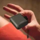 Ārējais akumulators Dudao K22+ 10000mAh 22.5W PD USB-C ar piekariņa kabeli, pelēks