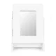Modernhome FH-JC0120 rotaslietu kastīte ar spoguli, balta