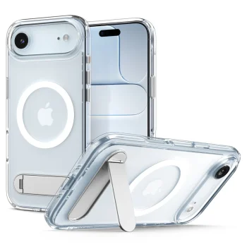 Spigen Ultra Hybrid "S" Mag vāciņš iPhone 17 Air ar MagSafe, caurspīdīgs/balts