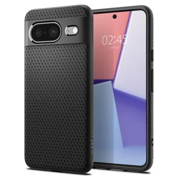 Spigen Liquid Air vāciņš Google Pixel 8 matēti melns