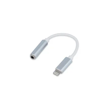 Setty Lightning uz 3.5mm audio pāreja, Balta