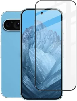 Tel Protect Full Glue 6D aizsargstikls Google Pixel 9 / 9 Pro / 10 / 10 Pro, melns