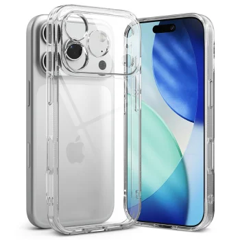 Ringke iPhone 17 Pro Max vāciņš Fusion, caurspīdīgs