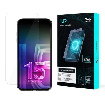 3mk 1UP Gamer ekrāna aizsargplēve iPhone 15 Plus