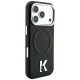 Karl Lagerfeld vāciņš iPhone 18 Pro Max / 17 Pro Max ar MagSafe, melns