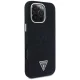Guess Denim Triangle Logo MagSafe vāciņš Apple iPhone 16 Pro melns