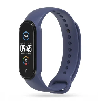 Tech-Protect IconBand siksniņa Xiaomi Mi Smart Band 5 / 6 7 NFC - tumši zila | strap for navy blue