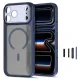 Tech-Protect MagPrime MagSafe CC vāciņš iPhone 18 Pro / 17 Pro, matēti tumši zils