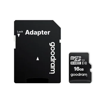 Goodram 16 GB microSDHC Memory Card (U1 100MB/s read) | Atmiņas Karte Telefonam