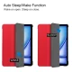 Apple iPad Air 13\'\' (2024) (A2903 A2898) PU Leather Protective Tri-fold Book Case Cover, Red | Planšetes Vāciņš...