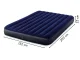 Intex 64759 divvietīgs piepūšamais matracis 203x152 cm, zils