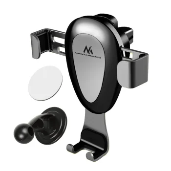 Maclean MC-324 gravitācijas auto turētājs telefonam, ventilācijas režģim