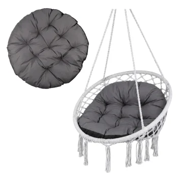 Greenblue GB243 GR Dārza spilvens šūpolēm un krēsliem, 110 cm, Pelēks