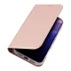 Dux Ducis iPhone 16 Pro Max atverams vāciņš maciņš grāmatiņa Skin Pro, rozā