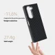 Samsung Galaxy Z Fold 5 ( SM-F946B/DS ) ABEEL Carbon Fiber Texture Cover Case, Black | Telefona Vāciņš Maciņš...