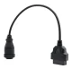 OBD2 uz Mercedes Benz 14-pin pāreja