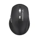 Ergonmiska bezvadu pele Wozinsky WMGK-1134 Bluetooth + 2.4 GHz, melna