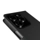 Atverams vāciņš Puro Wallet Detachable MagSafe 2in1 priekš iPhone 16 Pro, melns