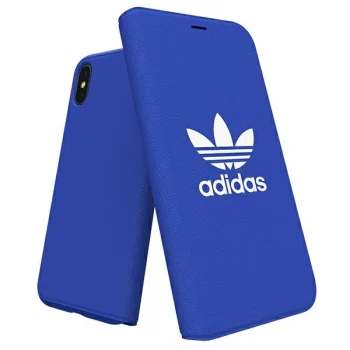 Adidas OR Booklet Case Canvas atverams vāciņš iPhone X/Xs, zils