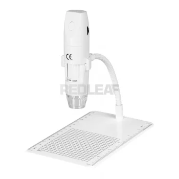 Redleaf RDM-31000W WiFi digitālais mikroskops, palielinājums x1000, balts