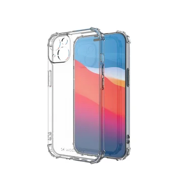 Wozinsky Anti Shock vāciņš iPhone 14 Plus tālrunim, caurspīdīgs