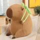 Plīša Kapibara Ar Mugursomu I Plush Capybara With Backpack