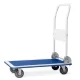 Humberg HM-505 saliekamie transporta ratiņi balti/zili