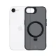 3mk Smoke Case Mag&Stand vāciņš Apple iPhone 16E melns