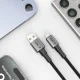 Tech-Protect UltraBoost DNA USB-A uz Lightning kabelis 100 cm pelēks