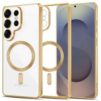 Tech-Protect Samsung Galaxy S26 Ultra vāciņš MagFlex, zelta