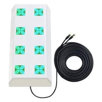 5G / LTE / CBRS 2x2 MIMO paneļa antena, 1.7-3.8GHz, 2x 18dBi, SMA-Male, 2x 15m