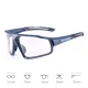 Rockbros SP216BL fotohromās velobrilles UV400, zilas