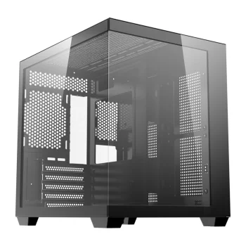 Datora korpuss DarkFlash B275, Mini Tower, M-ATX / ITX, melns