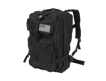 Trizand militārais mugursoma, 35 l, melns