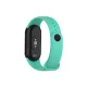 Telcon silikona siksniņa priekš Xiaomi Mi Band 8 / 9, piparmētru zaļa