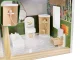 Bērnu Spēļu Koka Leļļu Māja ar Mēbelēm un LED Gaismu LULILO, 78cm | Play Dollhouse with Furniture