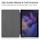 Samsung Galaxy Tab A8 10.5 (2021) (2022) (SM-X200/X205) Trifold Stand PU Leather Hard Protective Cover Case, Wine Red |...