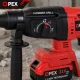OPEX TOOLS OPX28008 Akumulatora perforators 21V 2x 3.0Ah SDS+