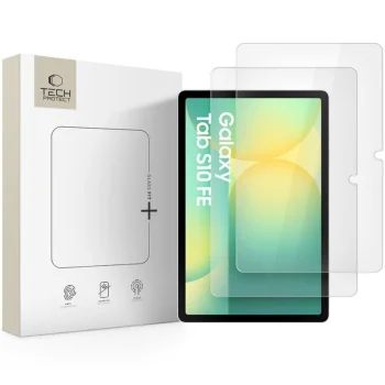 Tech-Protect Glass Fit+ aizsargstikls Samsung Galaxy Tab S7/S8/S9/S9 FE/S10 FE, 2 gab., caurspīdīgs