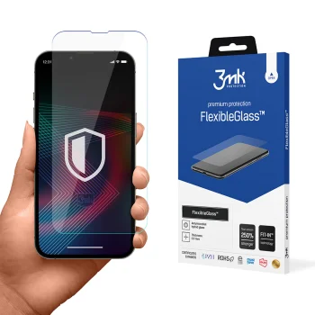 Aizsargstikls 3mk FlexibleGlass priekš iPhone 14 / 14 Pro, 7H