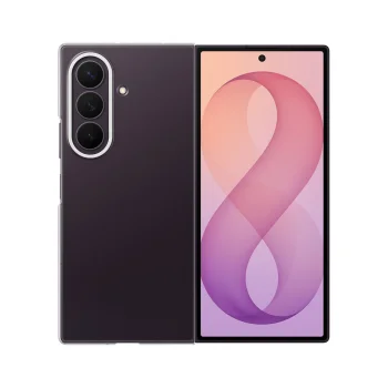 Samsung Clear Case Galaxy Z Fold 8 Ultra vāciņš un 2 aizsargplēves, caurspīdīgs