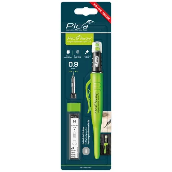 Mehāniskais zīmulis Pica Fine-Dry Bundle 7070 ar 24 grafītiem 7050 0.9 mm