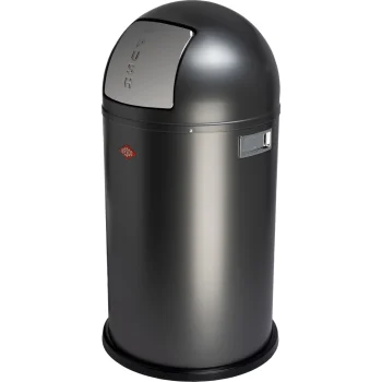 Wesco Pushboy atkritumu tvertne 50L, grafīta matēta