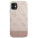 Guess 4G Stripe vāciņš Apple iPhone 11 / XR - Rozā